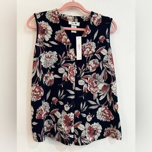 Floral Sleeveless Top